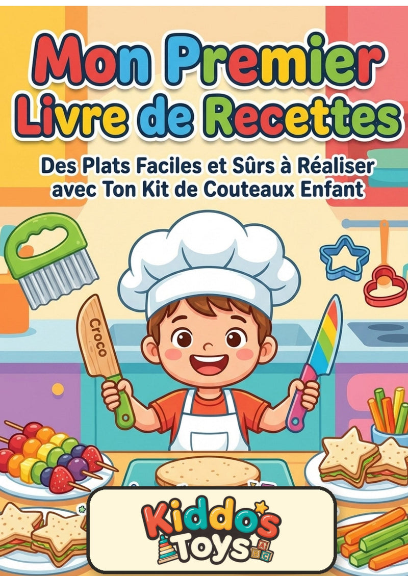 Mon premier livre de recettes : 15 recettes pour petits chefs