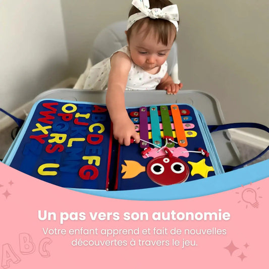 Busy Board sensoriel 7 en 1