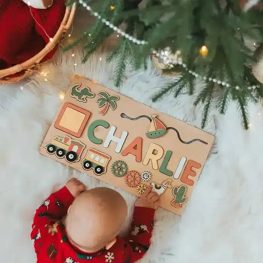 Puzzle personnalisé prénom en bois