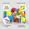 Circuits en 3D, train rechargeable en USB et blocs qui s'emboîtent d'un quart de tour